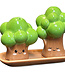 Grove Tree Salt and Pepper Set with Plate