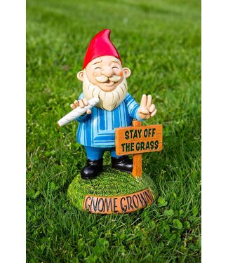 Big Mouth Inc. Stay Off The Grass Garden Gnome