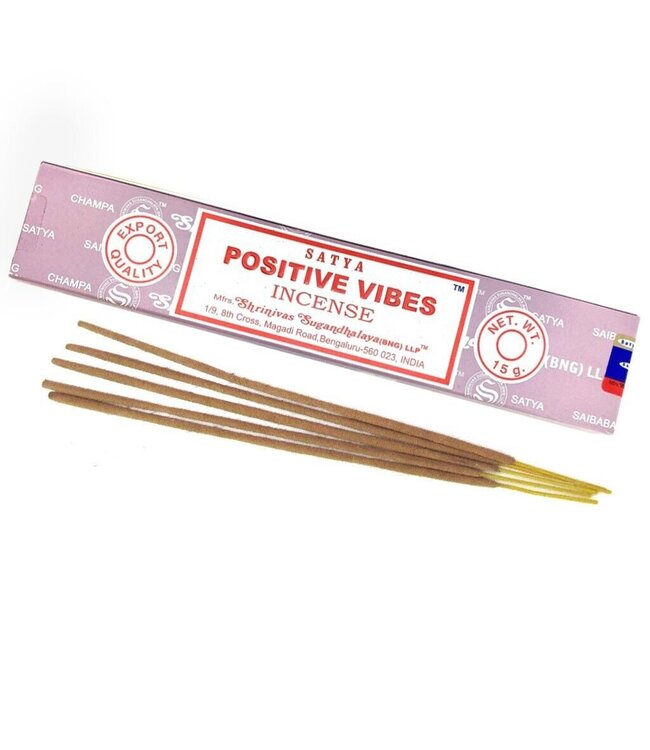 Satya Poistive Vibes Incense Sticks 15 grams