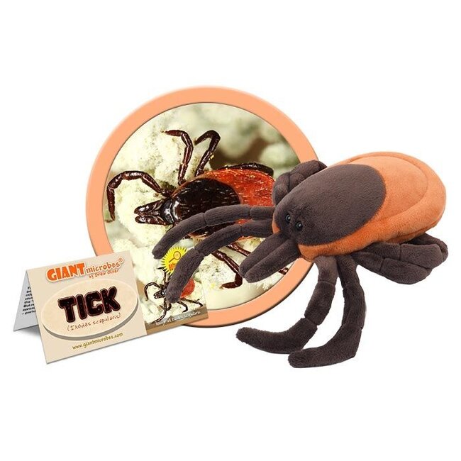 Giant Microbes Tick (Ixodes Scapularis) Educational Plush: Learn About Ticks!