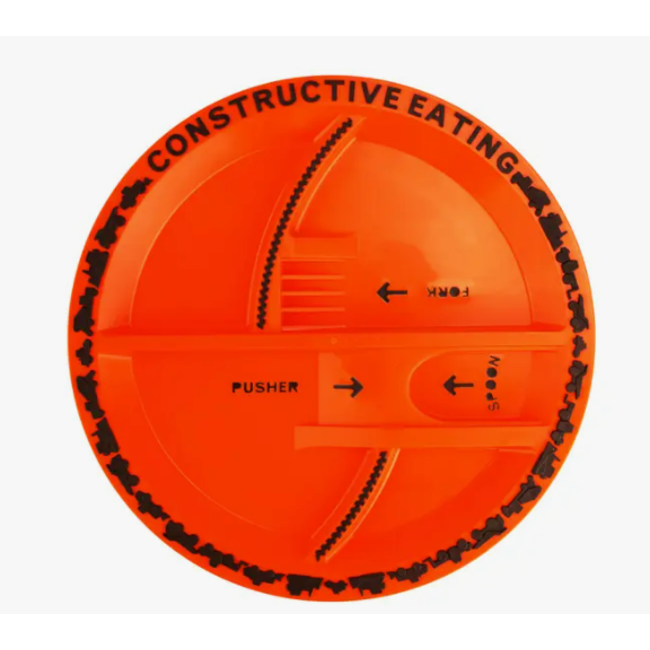 Building a Better Bite: Constructive Eating's Construction Plate!