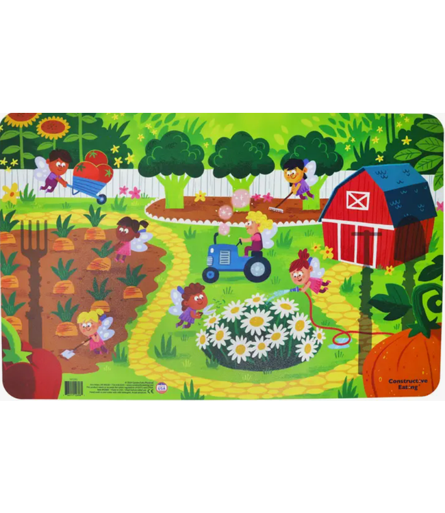 Bloomin' Clean: Garden Placemat Delights!