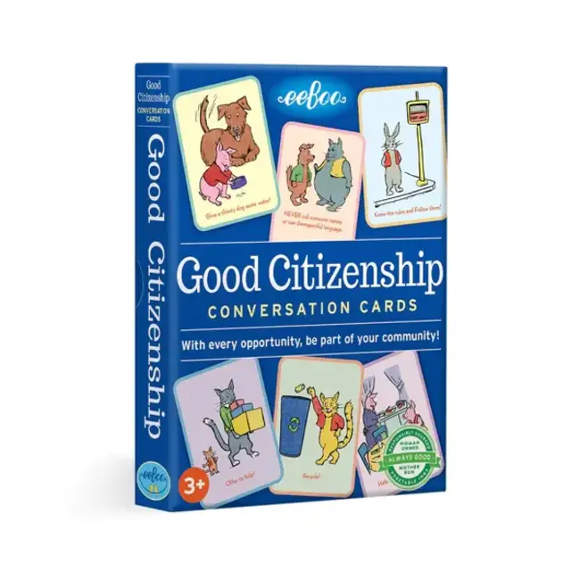 Civic Critters: Eeboo Good Citizenship Cards