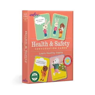 Eeboo Conversation Cards - Health & Safety