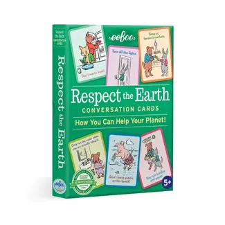 Eeboo Conversation Cards - Respect the Earth