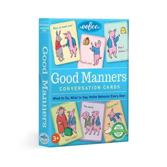 Eeboo Conversation Cards- Good Manners