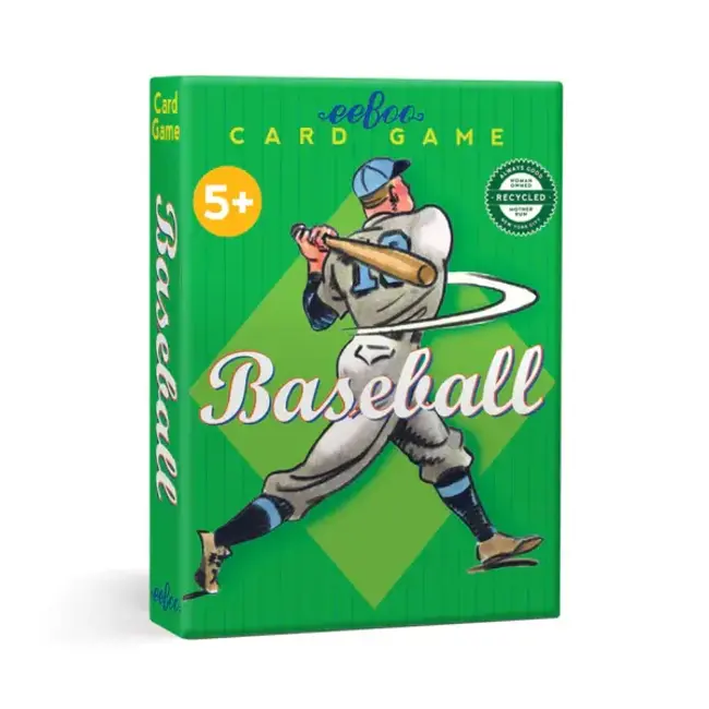 Eeboo Baseball Playing Cards: Fun for Sports Enthusiasts!