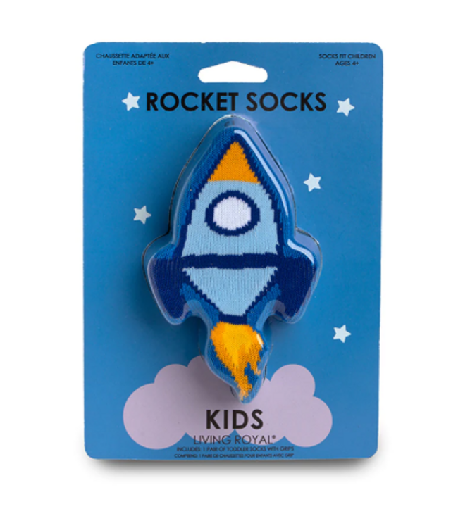 3D Rocket Kids Socks