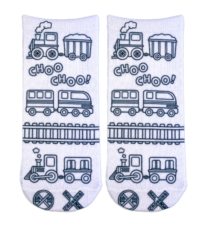 Train Your Style: Coloring Socks Edition