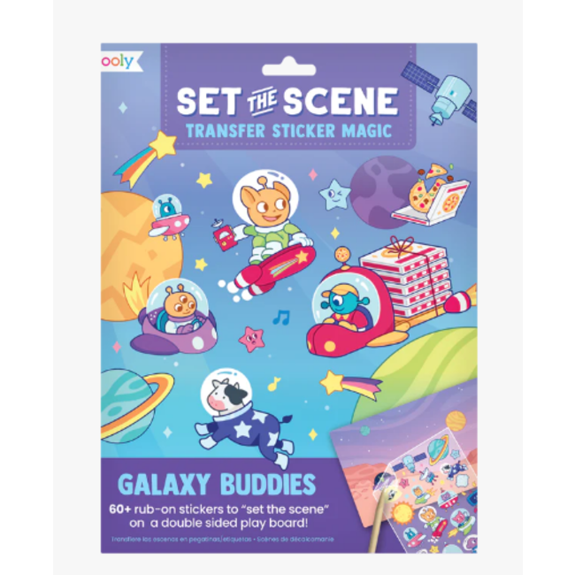 Set The Scene Transfer Stickers Magic: Galaxy Buddies