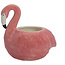 Streamline Ceramic Flamingo Planter