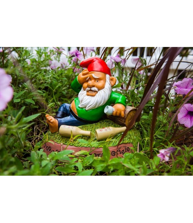 Gnome's Remorse: The Hung Over Garden Gnome