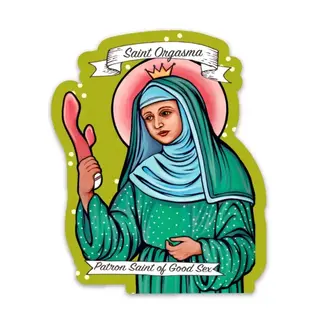 FUN CLUB Saint Orgasma Vinyl Sticker