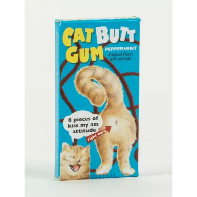 Cat Butt Peppermint Gum: Whimsical and Playful Treat