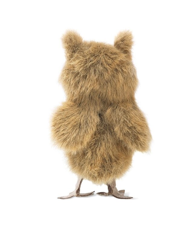 Mini Great Horned Owl Finger Puppet