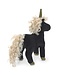 Mini Black Unicorn Finger Puppet