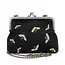 Buzzing with Style: Bees Kiss Lock Bag in Black!