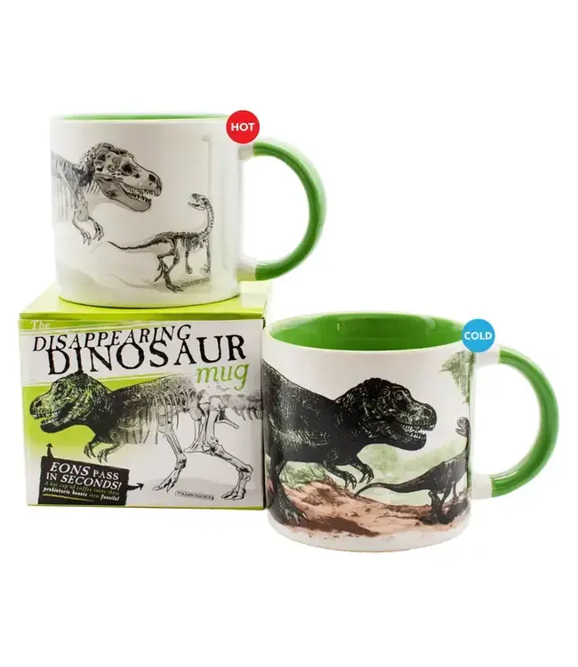 Dinosaur Heat-Changing Coffee Mug