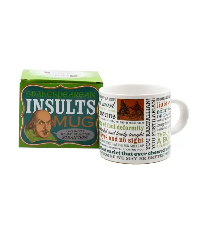 Shakespeare Insults Coffee Mug