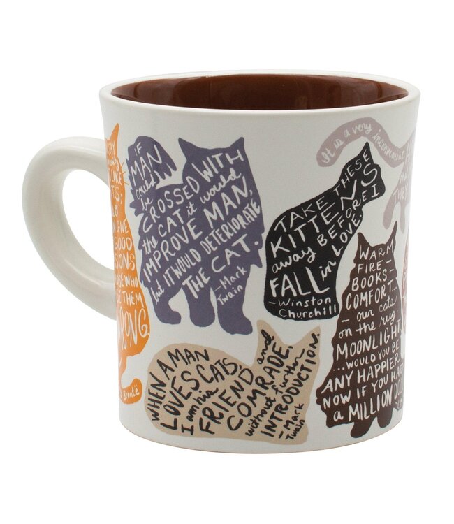 Literature Cat Quotes Coffee Mug