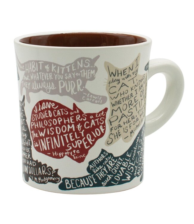 Literature Cat Quotes Coffee Mug