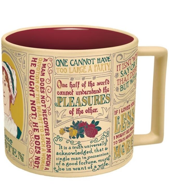 Jane Austen Quotes Coffee Mug
