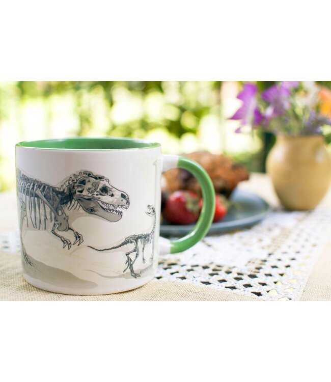 Dinosaur Heat-Changing Coffee Mug