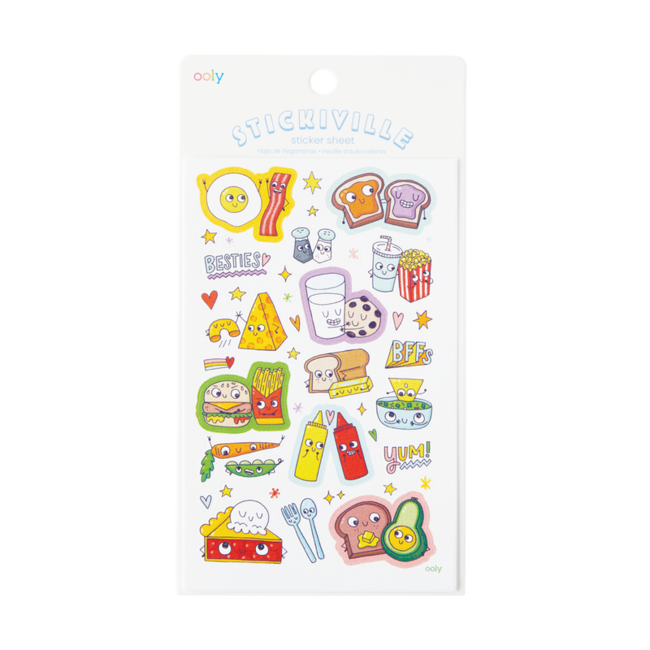 Stickiville Stickers - Standard - B.F.F. Foods