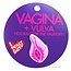 Hooray for the Vajayjay: I Heart Guts Vagina + Vulva Lapel Pin
