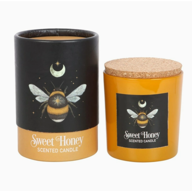 Dark Forest Sweet Honey Bee Candle: Enchanting Natural Fragrance