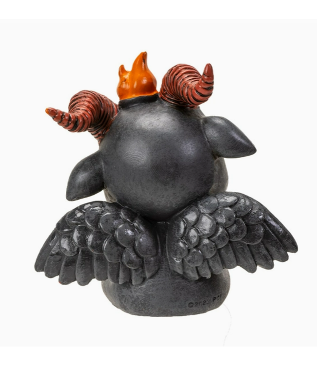 Baby Baphomet Cute Ritual Figurine: Adorable Occult Decor