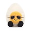 Amuseable Boiled Egg Chic: Playful and Stylish Plush