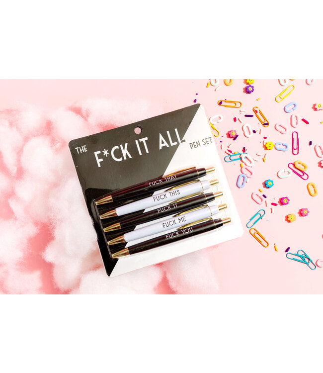 Fuck It All Pen Set