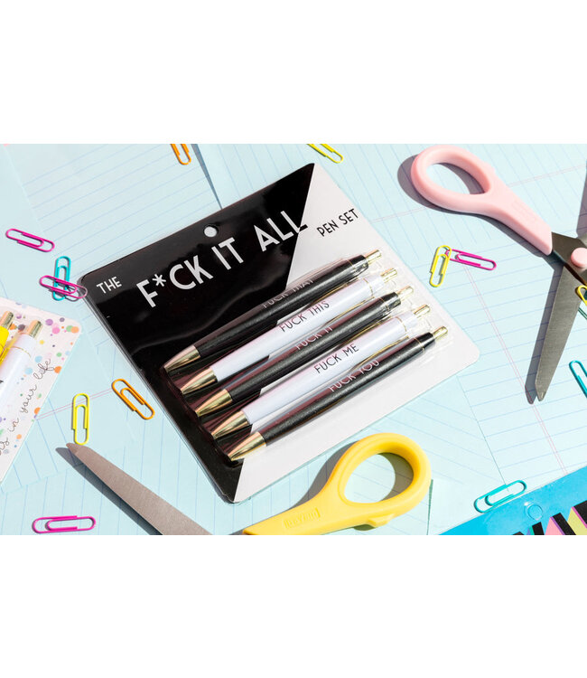 Fuck It All Pen Set