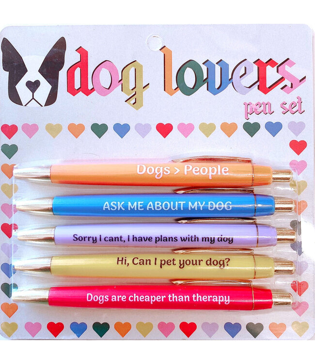 Dog Lovers Pen Set