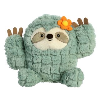 Aurora Cactus Sloth Plush Toy 7.5"