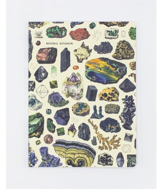 Cognitive Surplus Gems and Minerals Softcover Journal- Lined