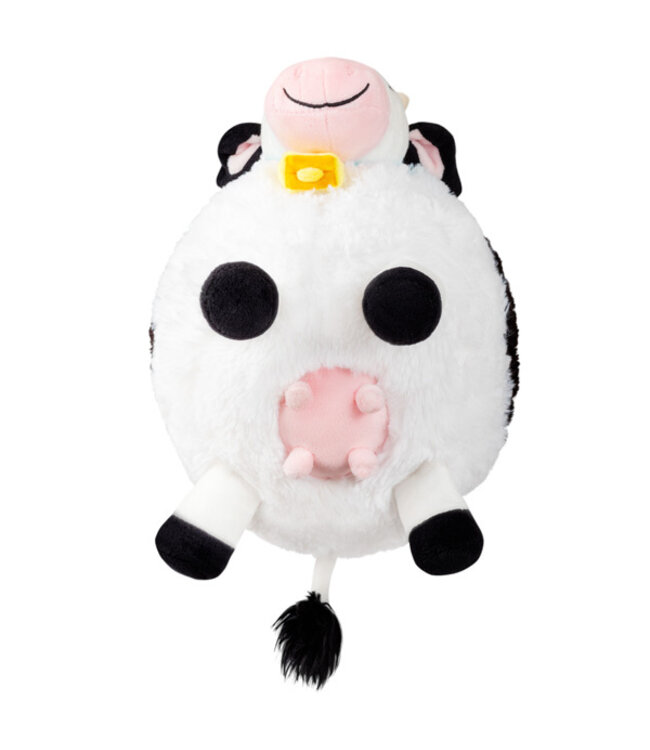 Squishable Mini Black and White Cow: Adorable Plush Toy