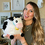 Squishable Mini Black and White Cow: Adorable Plush Toy