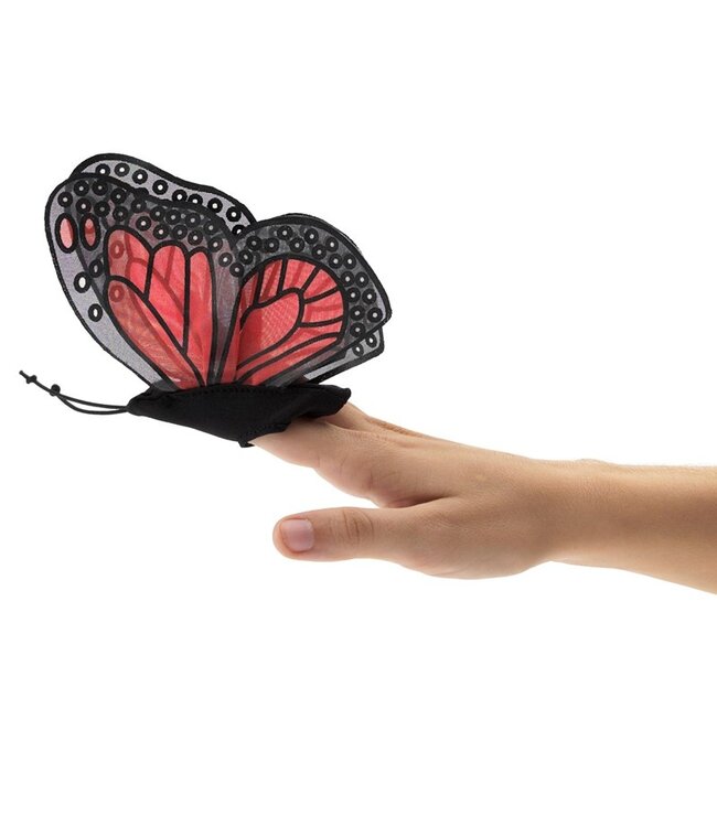 Folkmanis Puppets Mini Monarch Butterfly Finger Puppet: Enchanting Fluttering Toy