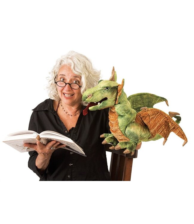 Folkmanis Puppets Wyvern Dragon Hand Puppet: Enchanting Interactive Toy