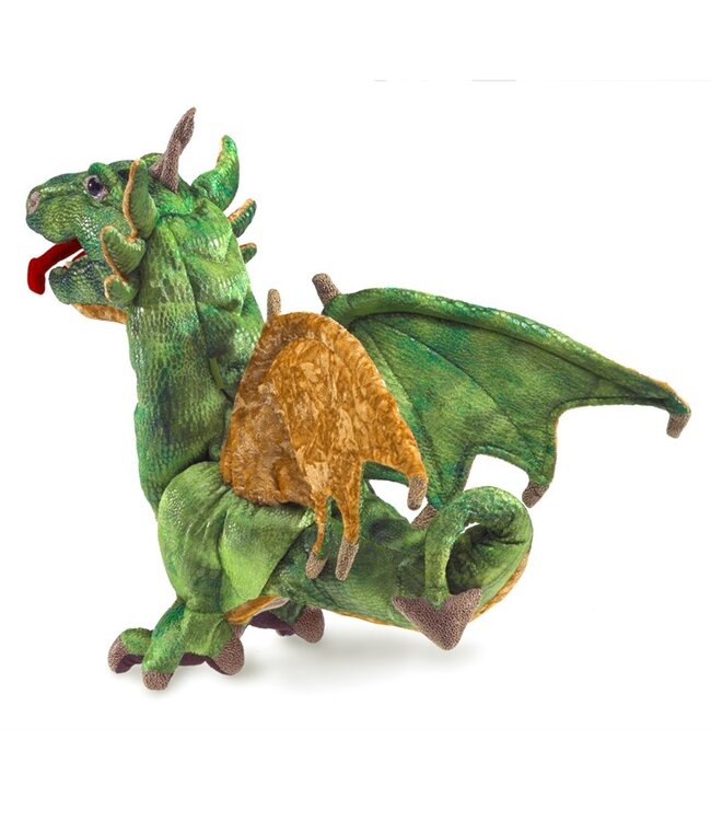 Folkmanis Puppets Wyvern Dragon Hand Puppet: Enchanting Interactive Toy