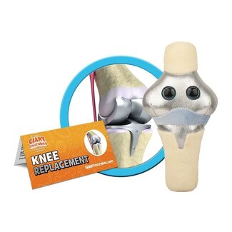 Giant Microbes Knee Replacement Educational Plush