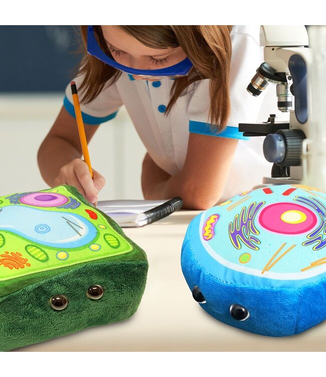 Giant Microbes Plant Cell Plush: Explore Plant Biology!