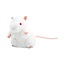 Giant Microbes White Lab Mouse Plush - Science Toy
