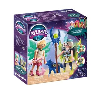 Playmobil Canada Crystal and Moon Fairy with Soul Animals
