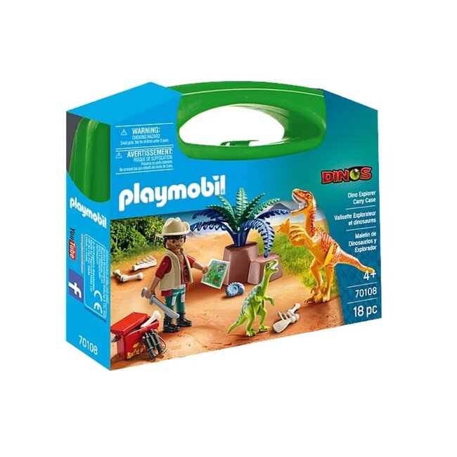 Dino-mite Adventures: Playmobil's Jurassic Journey Carry Case