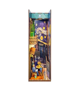 Hands Craft Diy Miniature House Book Nook Kit: Vincent's World