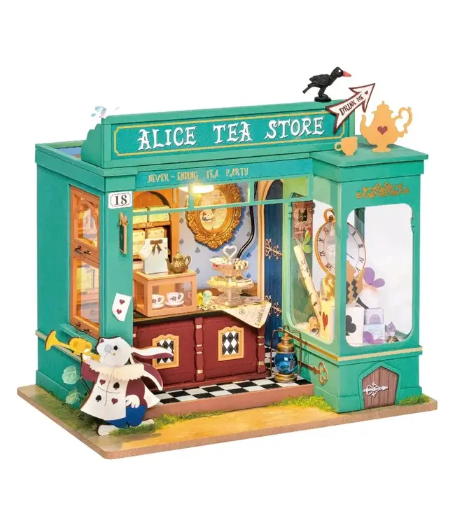 Sip, Craft, & Create: Alice's Mini Tea Store!