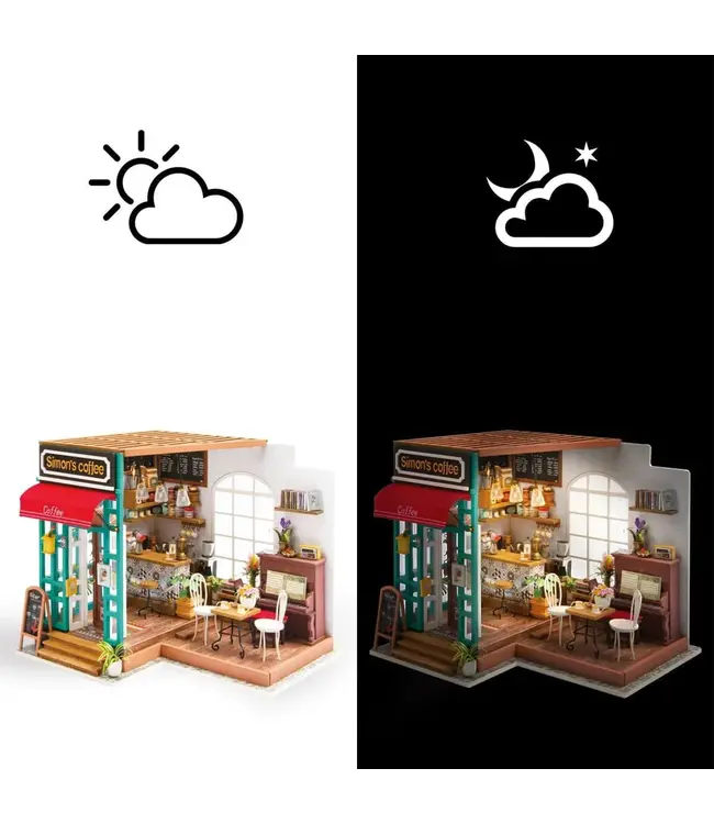 Brew-tifully Crafted: Build Simon's Cozy Coffee Haven!